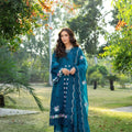 Elaf - 3PC Luxury Lawn Embroidered Suit | Daru libas