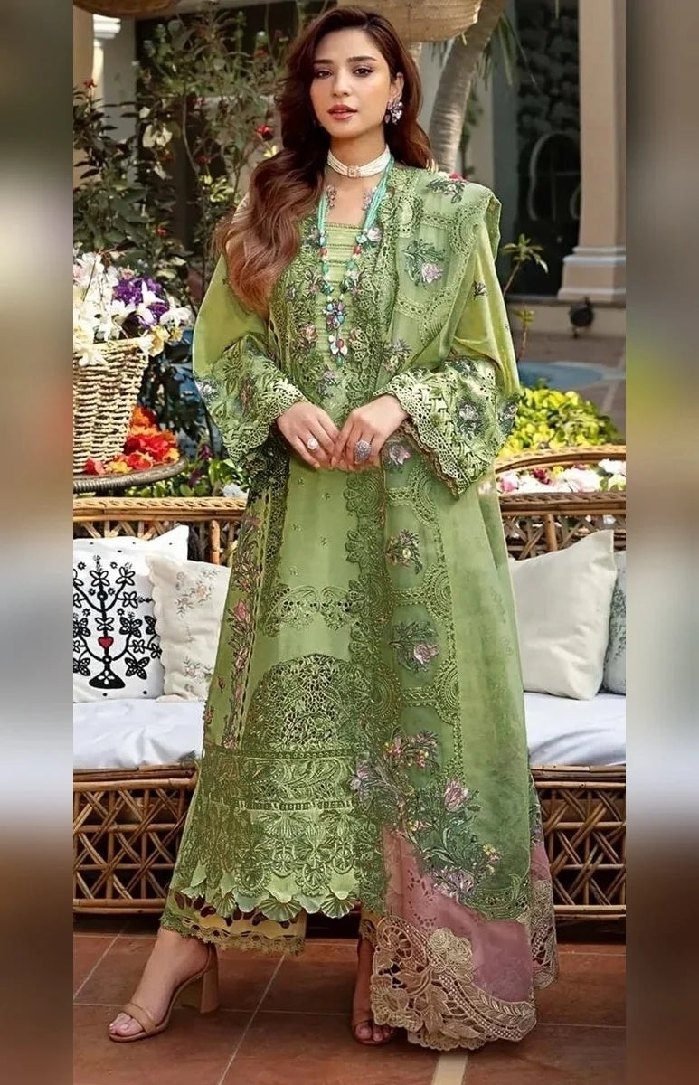 ELAF - 3PC Luxury Lawn Embroidered Suit | Daru libas