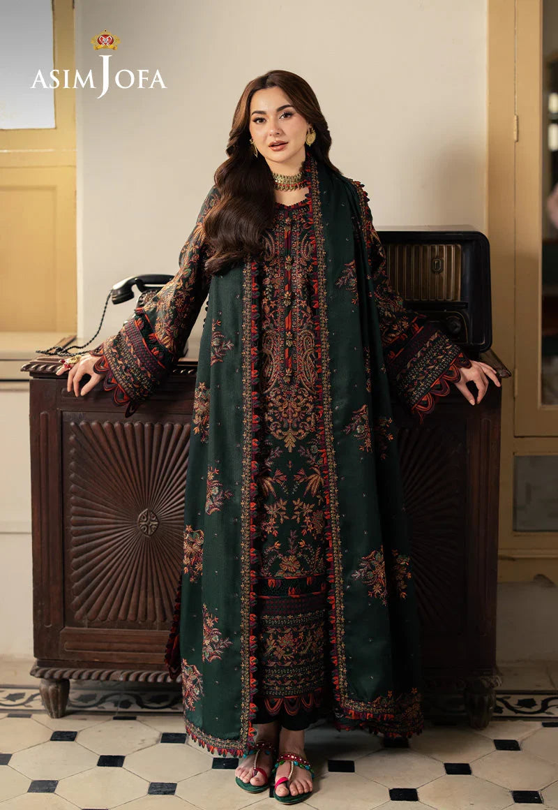 ASIM JOFA - 3PC Lawn Embroidered Suit | Daru libas