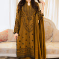 LIBAAS - 3PC Luxury Dhanak Embroidered Suit | Daru libas