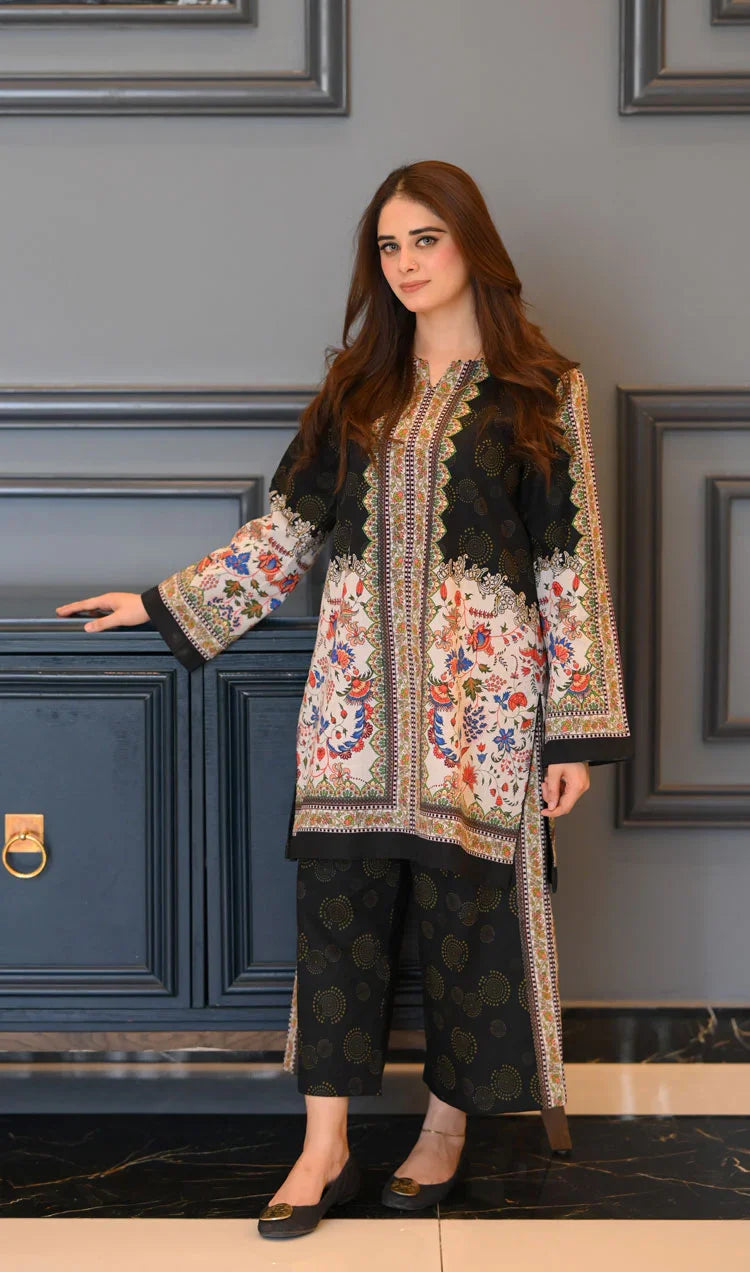 Libaas - 2PC Luxury Digital Printed Suit | Daru libas
