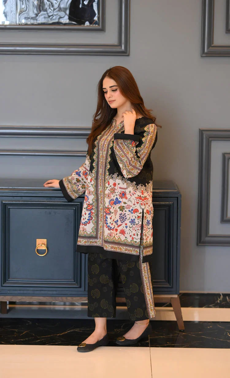 Libaas - 2PC Luxury Digital Printed Suit | Daru libas