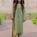 IZEL - 3PC Dhanak Embroidered Suit | Daru libas