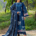 Parishay - 3PC Luxury Dhanak Embroidered Suit | Daru libas