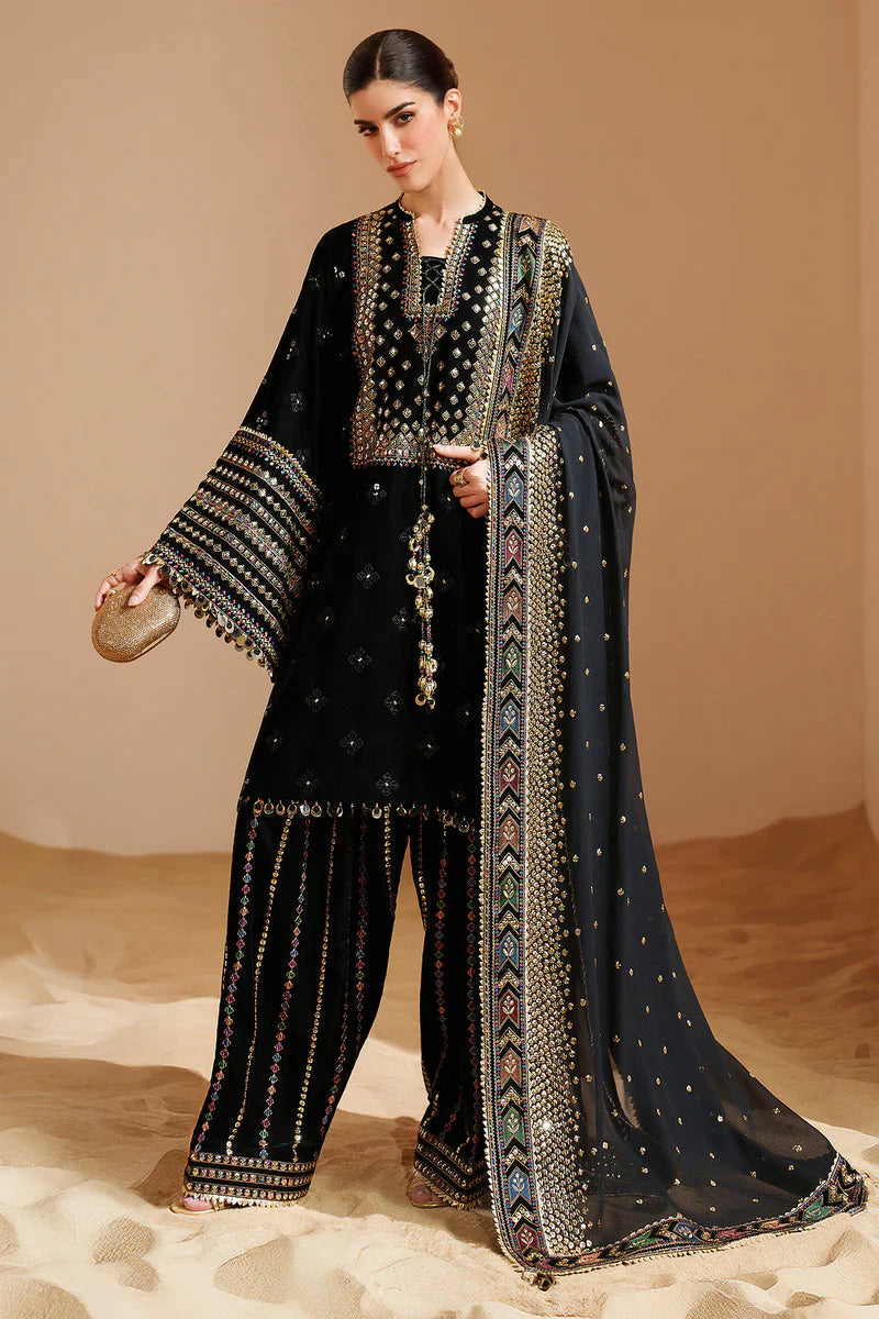 Jazmin - 3PC Luxury Lawn Embroidered Suit |daru libas