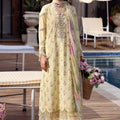 MARIA.B - 3PC Luxury Lawn Embroidered Suit | Daru libas