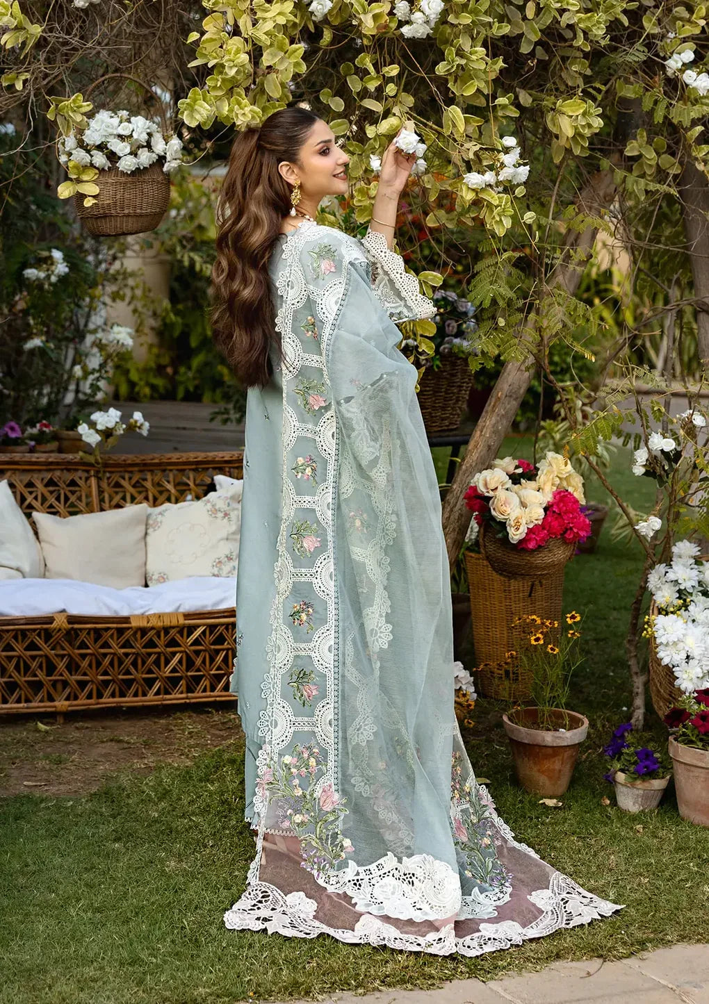 ELAF - 3PC Luxury Lawn Embroidered Suit | Daru libas