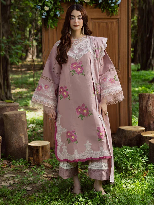 Parishay - 3PC Luxury Dhanak Embroidered Suit | Daru libas