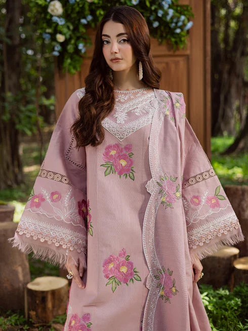 Parishay - 3PC Luxury Dhanak Embroidered Suit | Daru libas