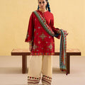 Sapphire - 3PC Dhanak Embroidered Suit | Daru libas